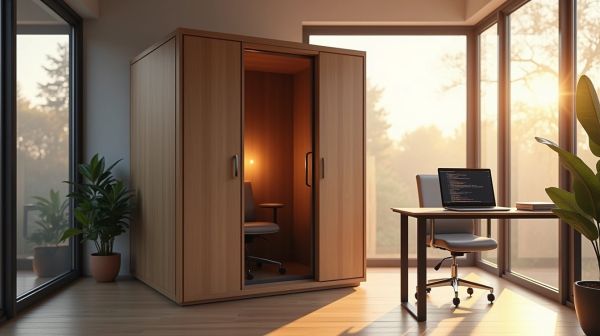 Optimisez votre bureau avec une cabine acoustique efficace